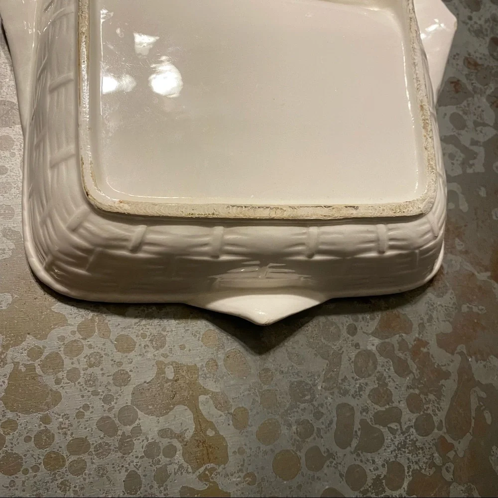 Vintage Stafford Original 1986 Serving Platters set of 2 Vintage Rose Dishes